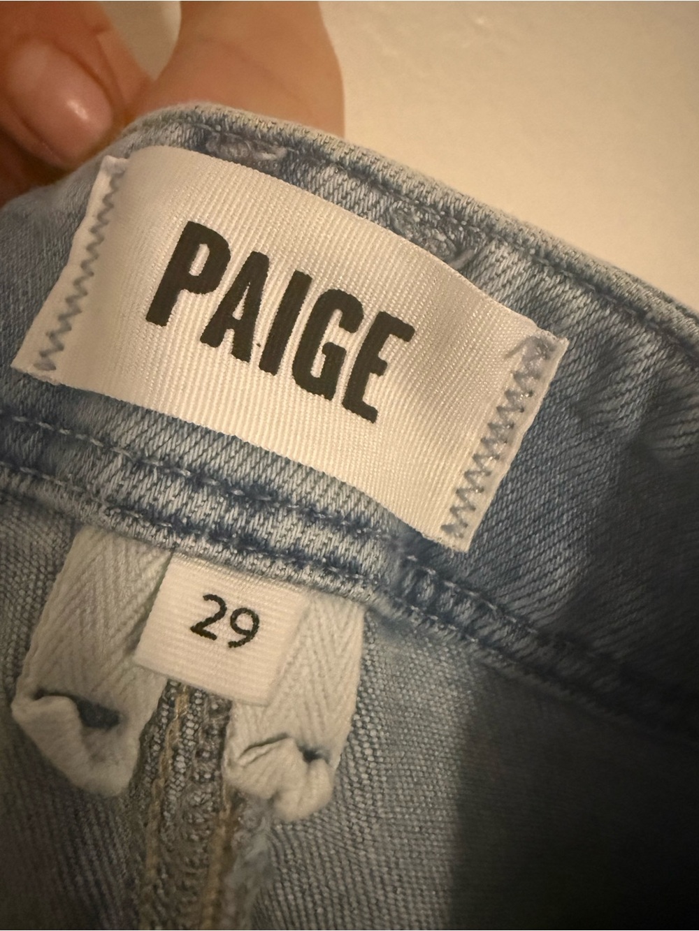 Paige Jeans Anessa 31” Full-Length Inset Pockets in Luminaries - Picture 13 of 13